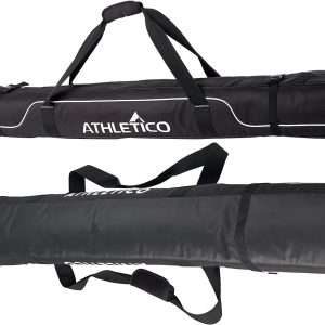 Athletico Diamond Trail Padded Ski Bag - Single Ski Travel Bag to Transport Skis - 4