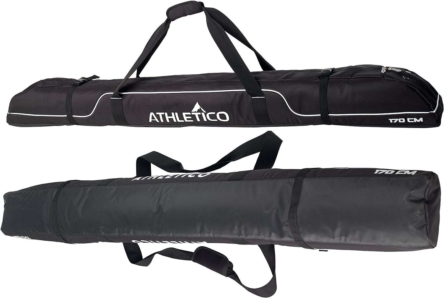 Athletico Diamond Trail Padded Ski Bag - Single Ski Travel Bag to Transport Skis - 4