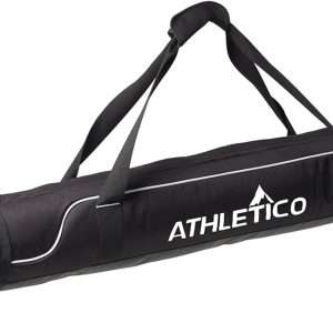 Athletico Diamond Trail Padded Ski Bag - Single Ski Travel Bag to Transport Skis - 6