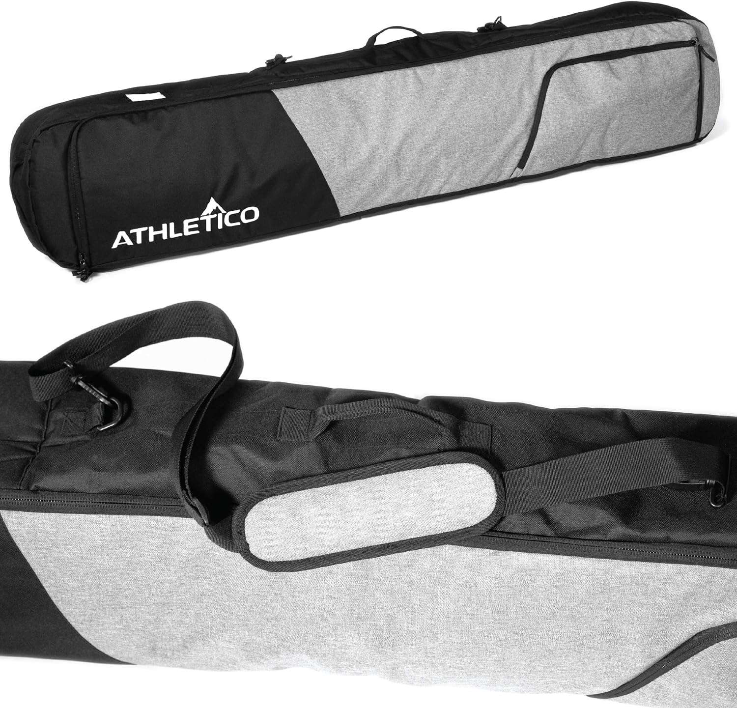 Athletico Peak Padded Snowboard Bag - Travel Bag for Single Snowboard and Snowboard Boots - 1