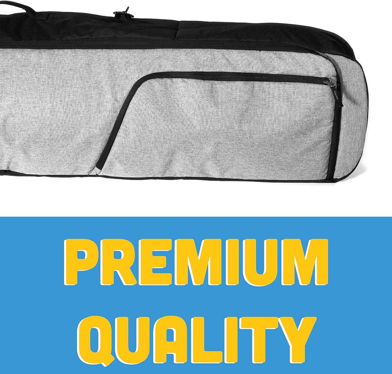 Athletico Peak Padded Snowboard Bag - Travel Bag for Single Snowboard and Snowboard Boots - 9