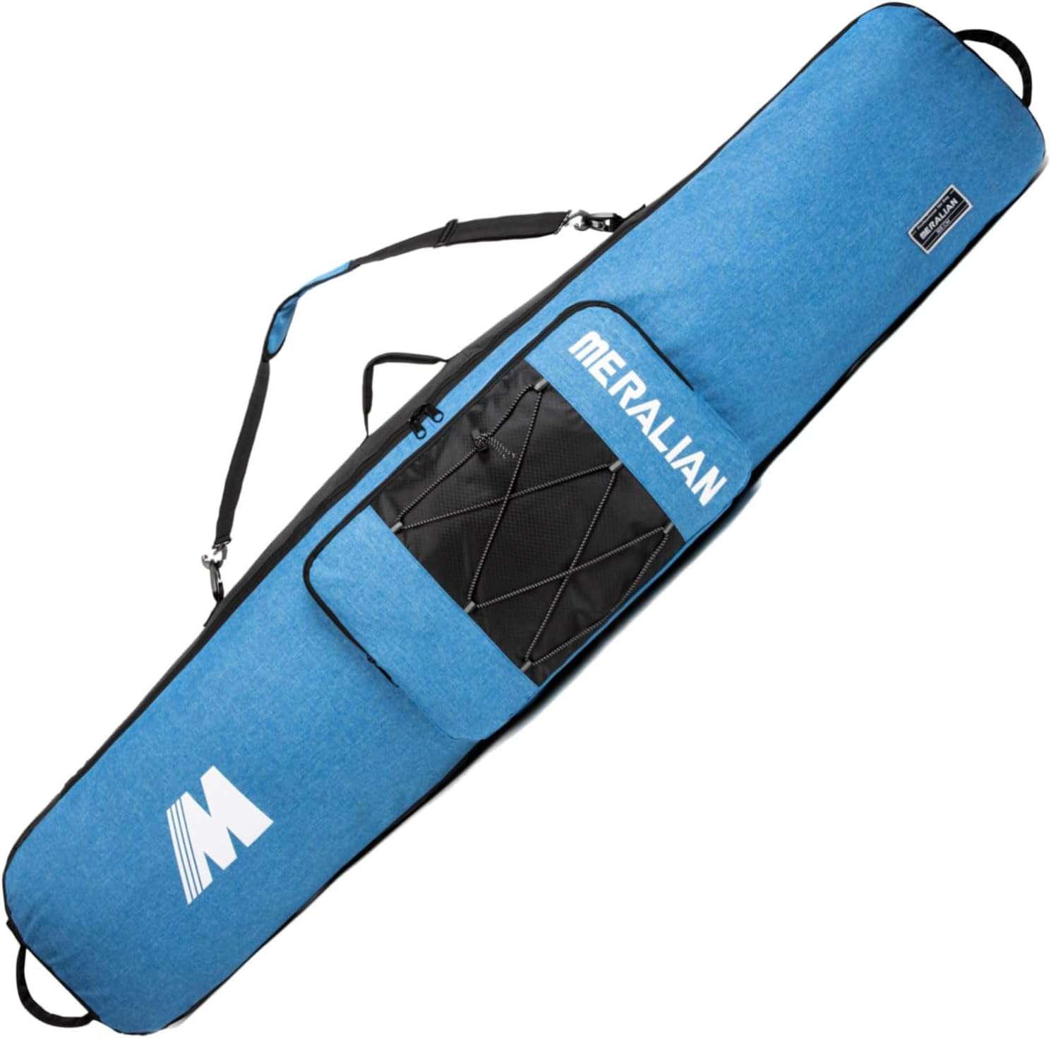 MERALIAN Snowboard Bag for Air Travel,Padded Snowboard Bag Fit Board, Boots, Clothes, Helmet and Gear,Available Length in 155cm 165cm. - 1