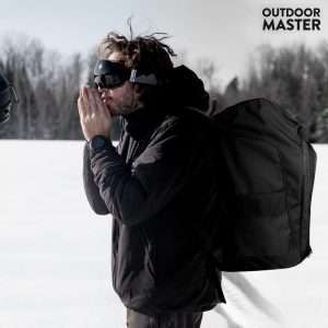 OutdoorMaster 50L Ski Boot Bag-Ski and Snowboard Boots Travel Backpack with Helmet Compartment - Waterproof Exterior & Bottom - 6