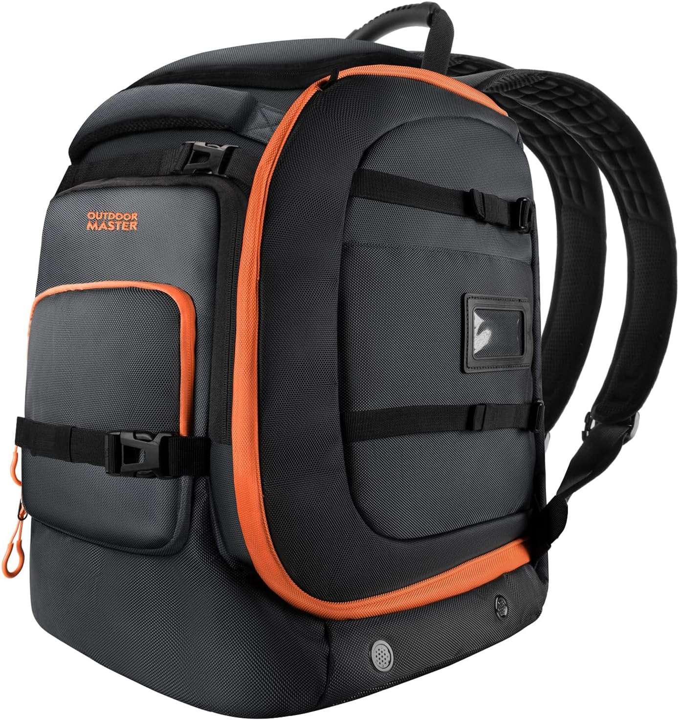 OutdoorMaster Ski Boot Bag, 65L Waterproof Ski Snowboard Boots Shoulder Pad Skiing Backpack for Helmets, Goggles Men & Women - 1