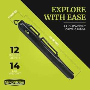 Series 2 Ski Case - Protective Travel Case for Two Pairs of Alpine Skis and Gear or Four Pairs of Nordic Skis and Gear - 3