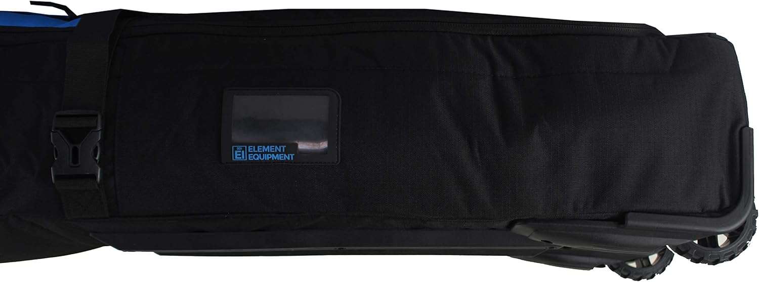 Wheeled Padded Ski Bag Ultimate Double - Premium High End Double Roller Travel Bag - 9