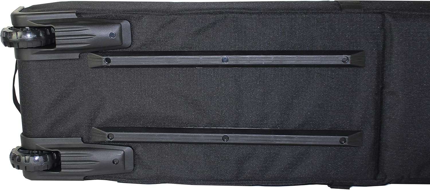 Wheeled Padded Ski Bag Ultimate Double - Premium High End Double Roller Travel Bag - 5