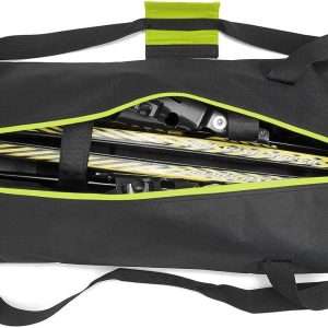 MOOCY Ski Bag for Air Travel, Unpadded Snow Bag Fits Skis Up to 200cm, Carrying Bag for Adults and Children - 4