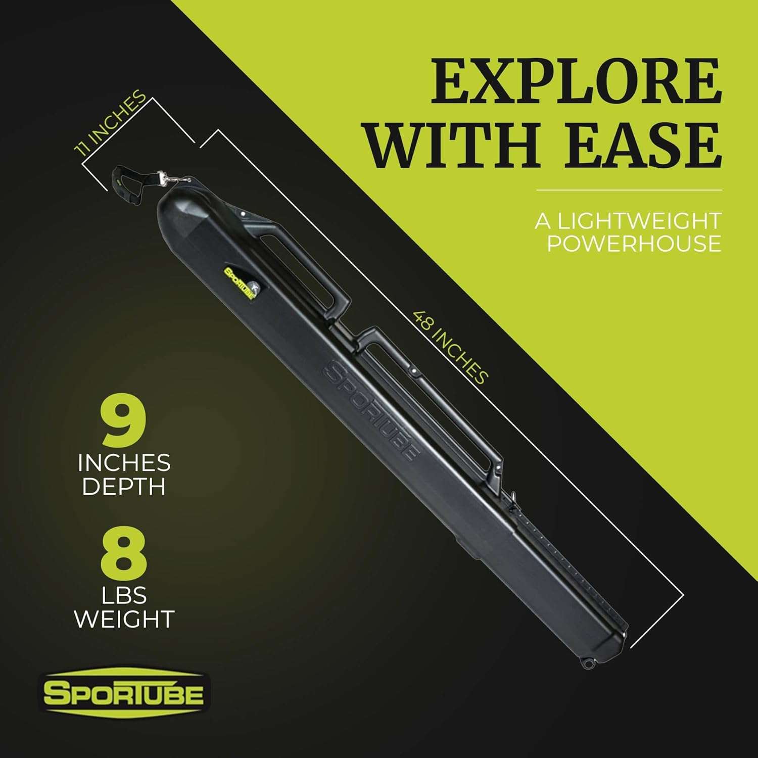 Series 1 Ski Case – Protective Travel Case for One Pair of Alpine Skis and Gear or Two Pairs of Nordic Skis and Gear - 3