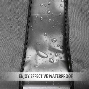 Ski Bag - Store & Transport Skis Up to 215 cm, Poles & Extras - Waterproof - for Men, Women and Youth - 5