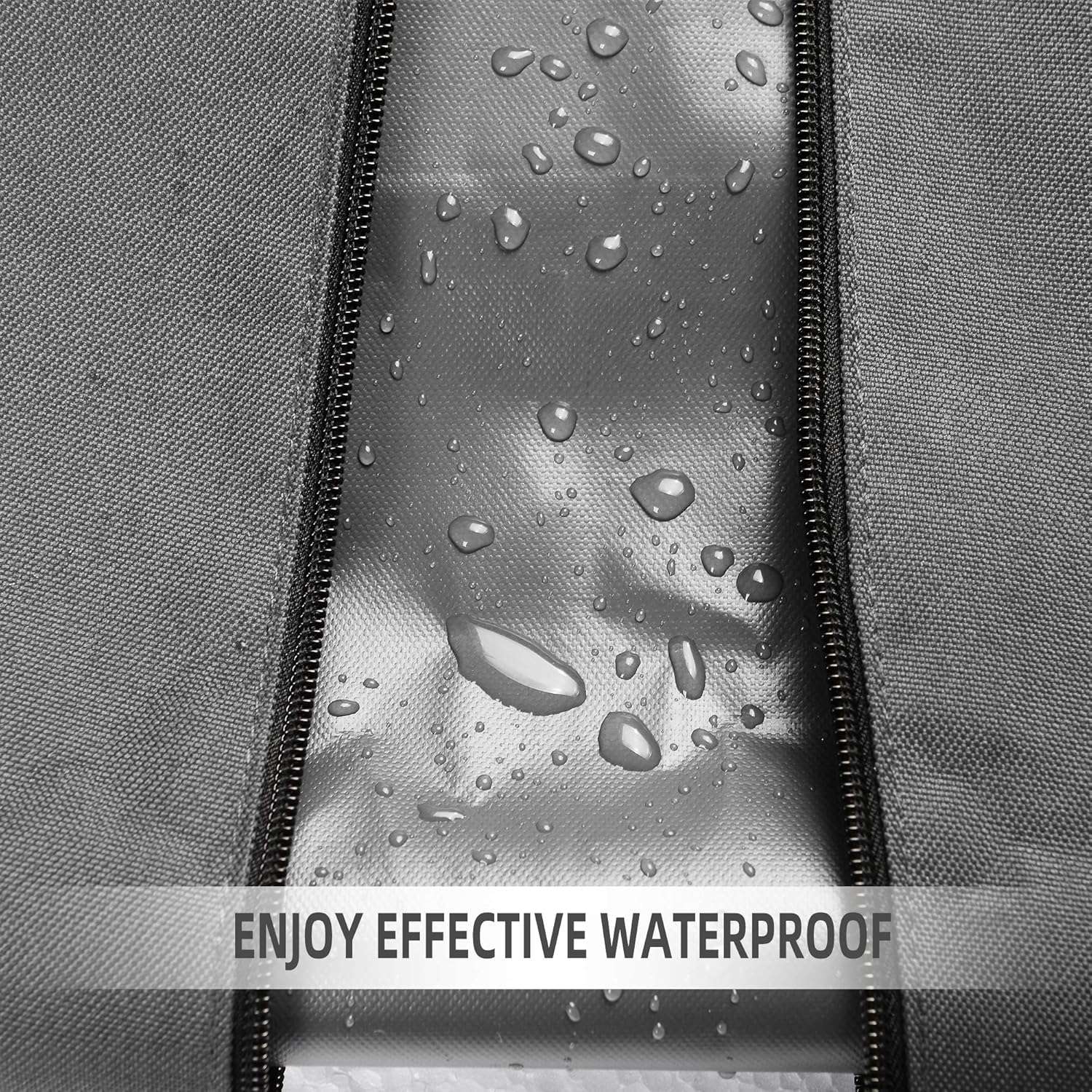 Ski Bag - Store & Transport Skis Up to 215 cm, Poles & Extras - Waterproof - for Men, Women and Youth - 5