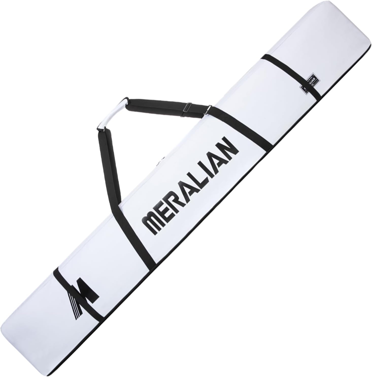 Padded Ski Bag,Waterproof Full Padded Single Ski Travel Bag with Adjustable Shoulder Strap. - 1