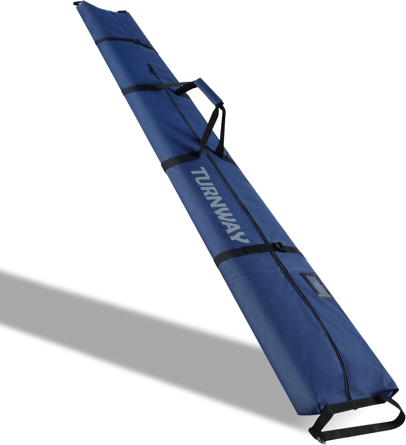 Ski Bag - Store & Transport Skis Up to 215 cm, Poles & Extras - Waterproof - for Men, Women and Youth - 1