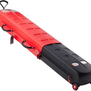 XCMAN Ski Case for Air Travel Hard Storage Portable Cart Case Suitable for Snowboards,Fishing Rods, Water skis,Spearfishing - 1