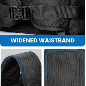 OutdoorMaster Ski Boot Bag, 65L Snowboard Boots Travel Backpack for Helmet, Ski Shoes, Goggles, Gloves and Accessories, Waterproof Exterior & Bottom - 7