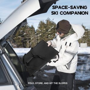 Goloni Ski Bag and Boot Bag Combo, Ski Bags for Air Travel, Snowboard Bag Fits for Skis Up to 180 CM and Boots Up To Size US13 - 6