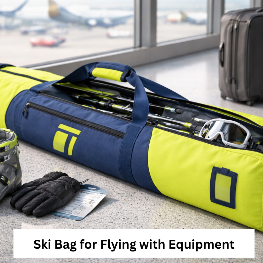 Ski Bag for Flying with Equipment