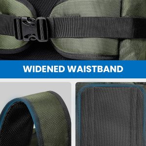 OutdoorMaster Ski Boot Bag, 65L Snowboard Boots Travel Backpack for Helmet, Ski Shoes, Goggles, Gloves and Accessories, Waterproof Exterior & Bottom - 7