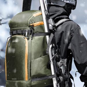 OutdoorMaster Ski Boot Bag, 65L Snowboard Boots Travel Backpack for Helmet, Ski Shoes, Goggles, Gloves and Accessories, Waterproof Exterior & Bottom - 8