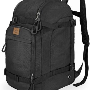 WOLT Ski Boot Bag Backpack - 50L Snowboard Boot Bag for Air Travel for Snow Boots, Ski Helmet, Gloves, Goggles, Skiing Gear - 1