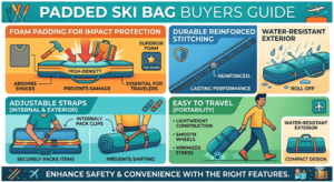 Padded Ski Bag for Airline Protection