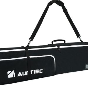 AUMTISC Padded Snowboard Bag for Air Travel, Snowboard Travel Bags for Flying with Gear Pockets, Available Length in 155cm - 165cm - Ajustblae 156-181cm - 1