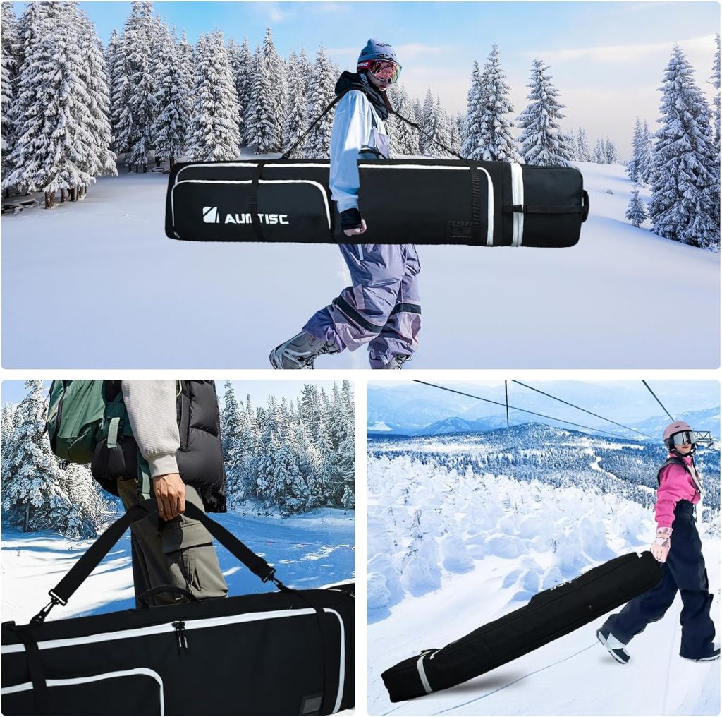 How to Measure a Snowboard for a Travel Bag with Bindings and Extra Gear — SkiTravelBag guide image