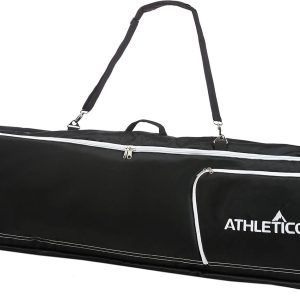 Athletico Conquest Padded Snowboard Bag With Wheels - Travel Bag for Single Snowboard and Snowboard Boots - 1