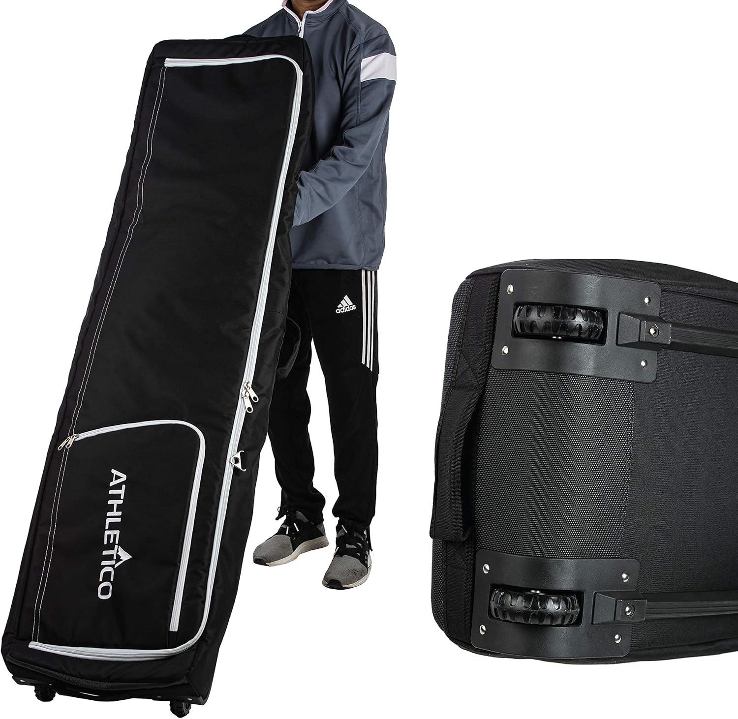 Athletico Conquest Padded Snowboard Bag With Wheels - Travel Bag for Single Snowboard and Snowboard Boots - Image 9