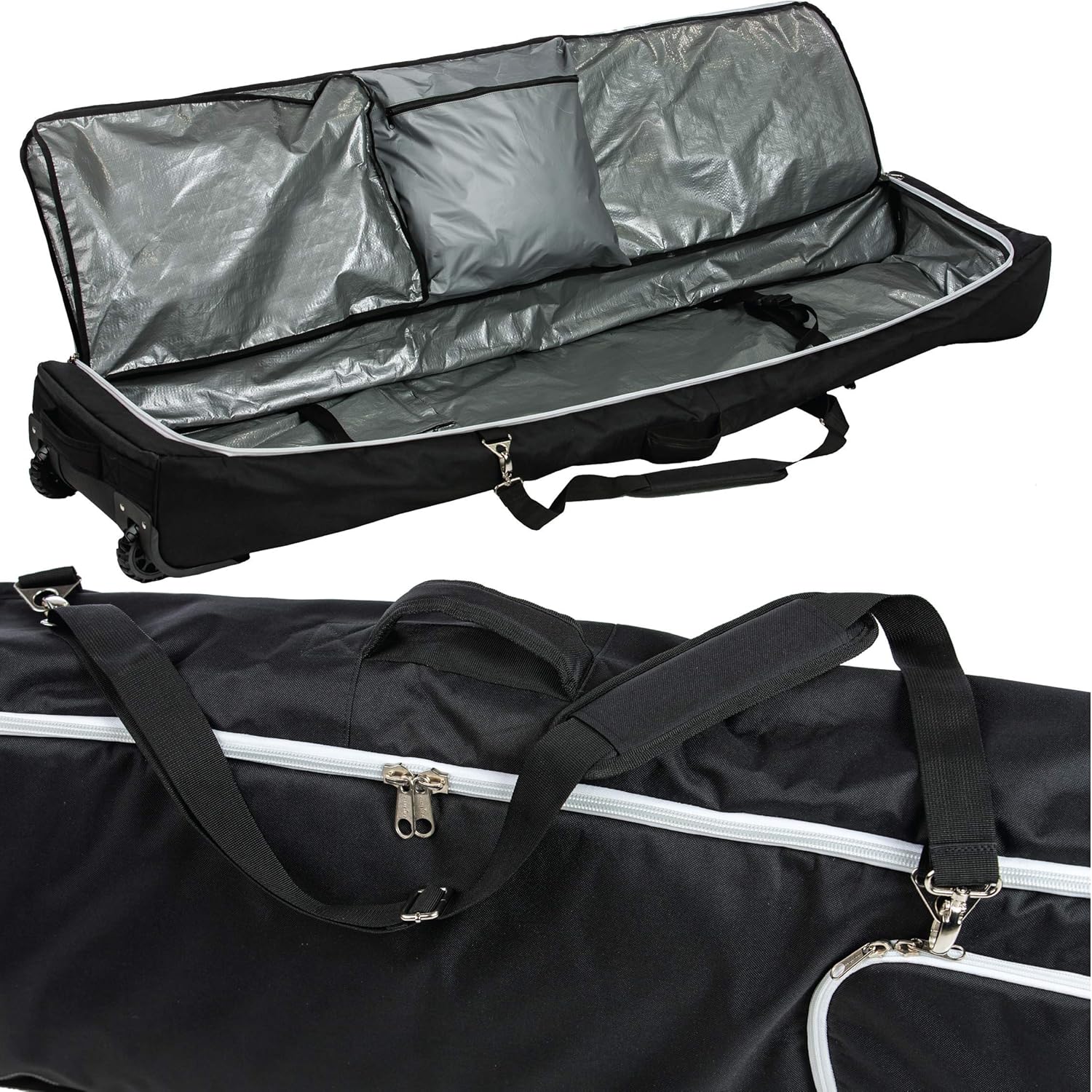 Athletico Conquest Padded Snowboard Bag With Wheels - Travel Bag for Single Snowboard and Snowboard Boots - Image 6