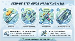 Pack Skis for Flight Safely Without Damage