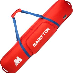 Padded Snowboard Bag- Perfect for Air Plane Travel for Snowboard, Goggles, Gloves, Ski Outdoor Camping,Available Length in 155cm 165cm. - 1