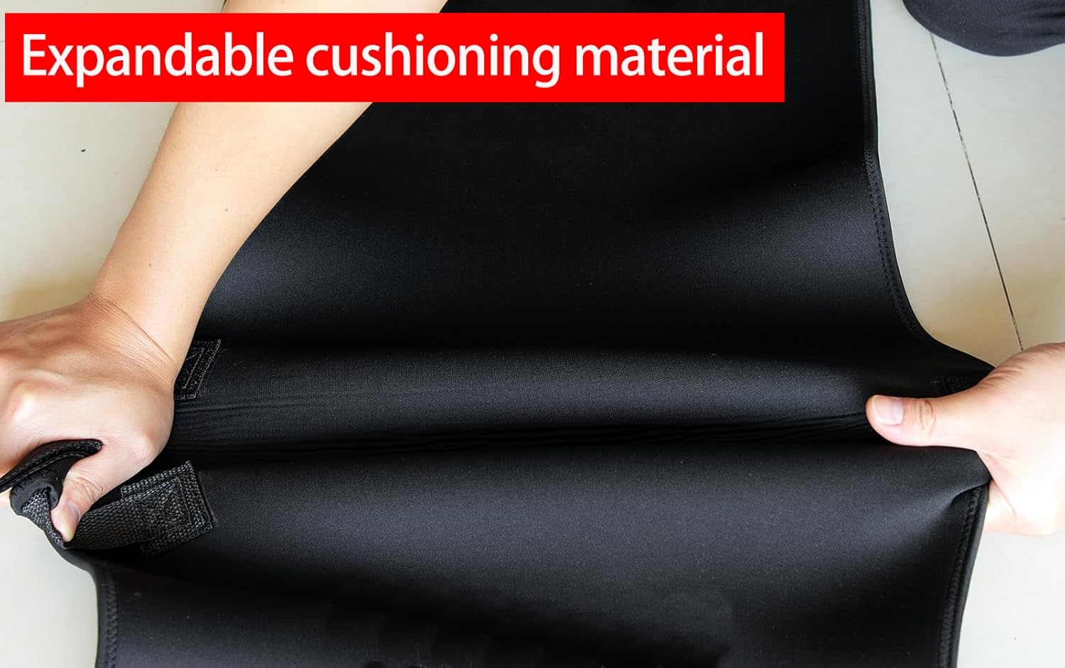Snowboard Sleeve Cover, Waterproof SBR Rubber Snowboard Covers Sleeve Case, Snowboard Carry Case with Center Handle & Shoulder Strap, 100cm-170cm Full Sizes for Car Trunk Storage - Image 3