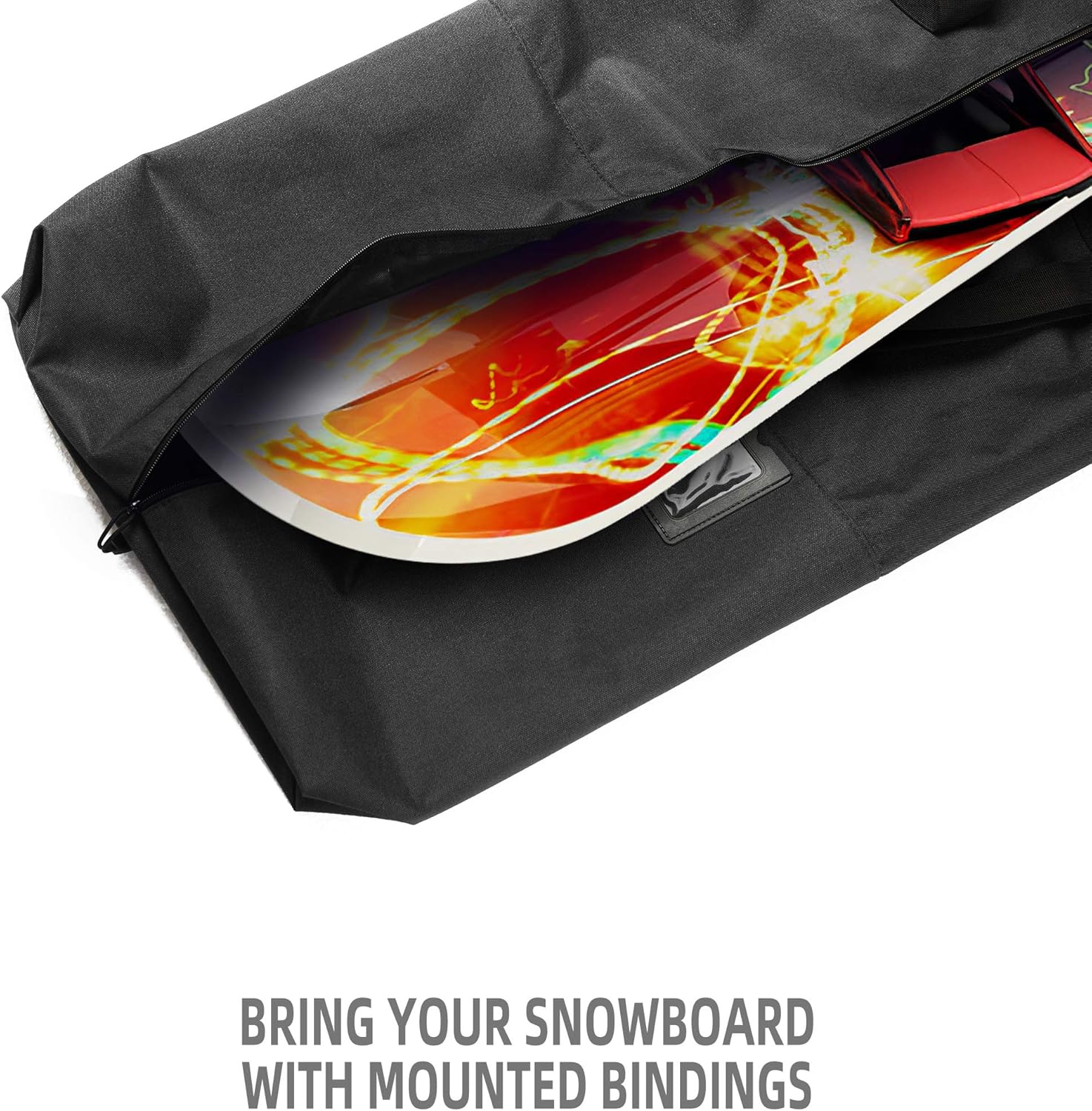 TurnWay Snowboard Bag | Store & Transport Snowboard Up to 165 cm & Extras | Waterproof - for Men, Women and Youth - Image 2