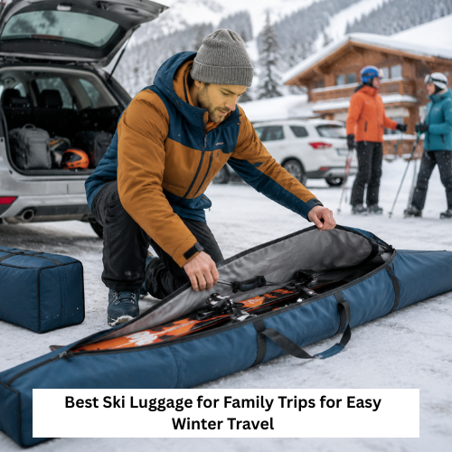 Best Ski Luggage for Family Trips for Easy Winter Travel