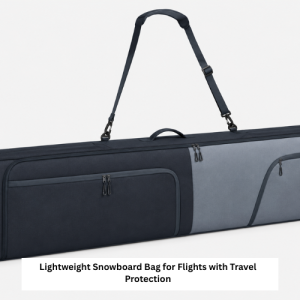 Lightweight Snowboard Bag for Flights with Travel Protection