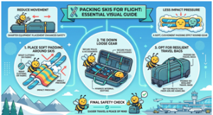 Protect Skis During Airline Travel Without Damage