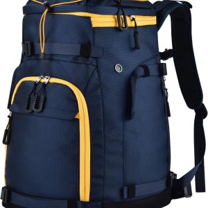 55L-70L Expandable Ski Boot Bag – Waterproof, Durable with Helmet Compartment – Ideal for Ski & Snowboard Gear – Men & Women - 1