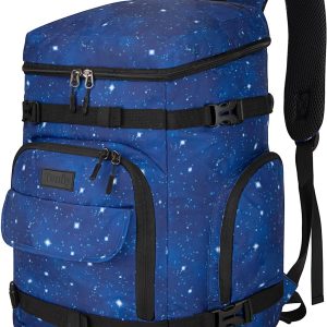 65L Waterproof Ski Boot Bag, Heavy Duty Snowboard Backpack for Helmet Goggles Gear, Air Travel Winter Sports Bag - 1