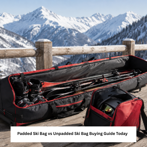 Padded Ski Bag vs Unpadded Ski Bag