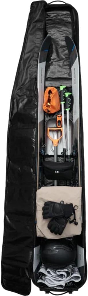 Db Journey Snow Roller - Ski Bag with Wheels, Adjustable Length Ski Travel Bag, Fits 2 Pairs of Skis, Padded, Compressible, Roller Bag Attachment - Image 5