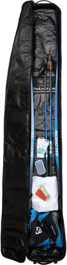 Db Journey Snow Roller - Ski Bag with Wheels, Adjustable Length Ski Travel Bag, Fits 2 Pairs of Skis, Padded, Compressible, Roller Bag Attachment - Image 4