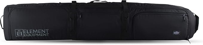 Element Equipment Wheeled Padded Ski Bag Ultimate Double - Premium High End Double Roller Travel Bag - Image 6