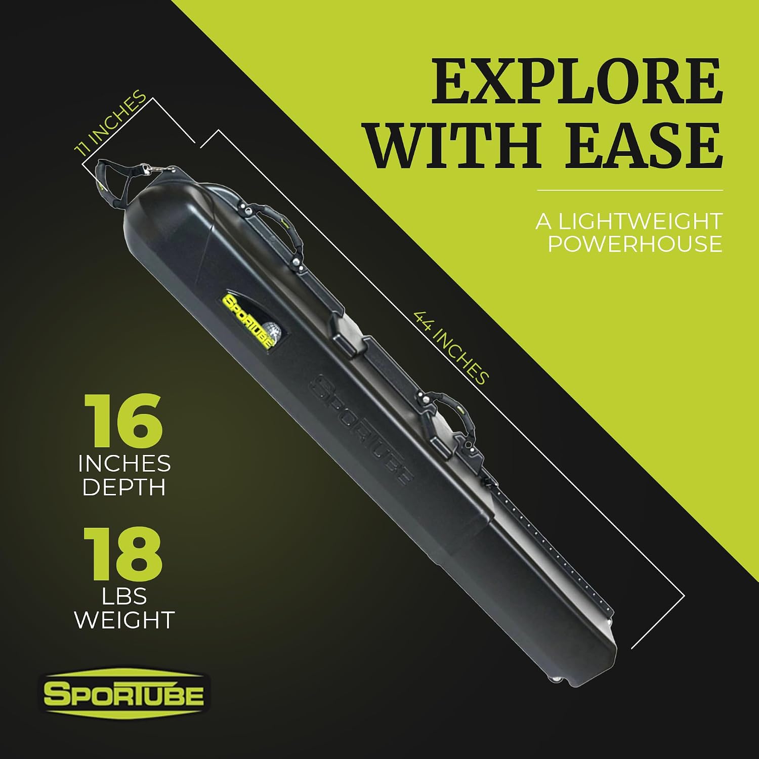 Series 3 Ski and Snowboard Case – Protective Travel Case for up to 3 Pairs of Alpine Skis and Gear, or 2 Sets of Snowboards and Gear - Image 11