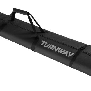 Ski Bag - Transport Skis Up to 215 cm, Poles & Extras - Waterproof - for Men, Women and Youth - 1