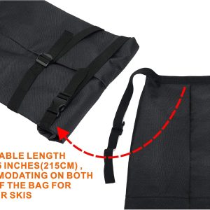 Alternative view of Ski Bag | Transport Skis Up to 215 cm, Poles & Extras | Waterproof - for Men, Women and Youth