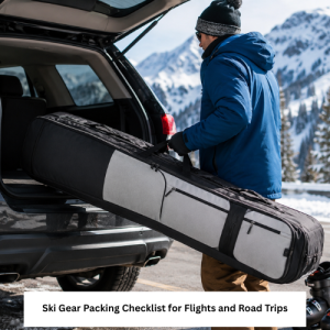 Ski Gear Packing Checklist for Flights and Road Trips
