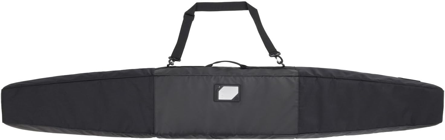 evo Padded Single Ski Bag for Air Travel, 600D Recycled PET Ripstop Ski Travel Bag for Skis and Poles - Image 7