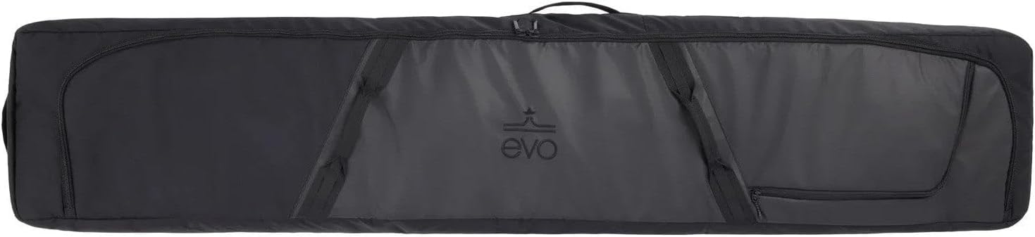 evo Roller Ski Bag with Wheels, Padded Ski Travel Bag for 2 Pairs of Skis, Poles, Boots & Accessories - 1