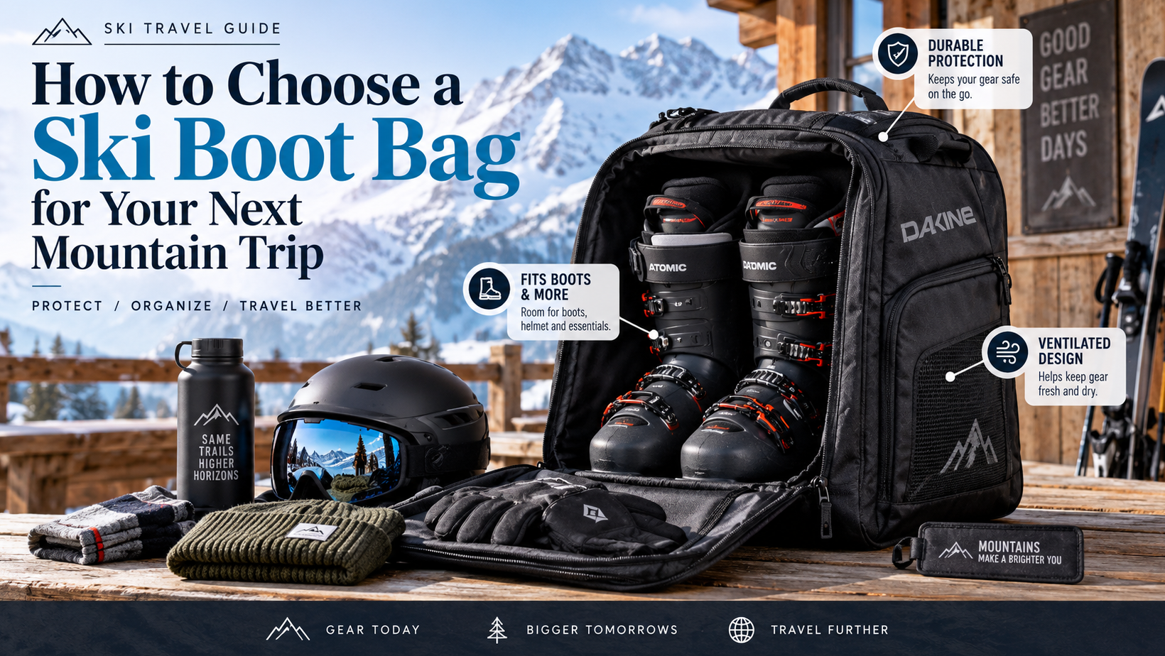 How to Choose a Ski Boot Bag for Your Next Mountain Trip